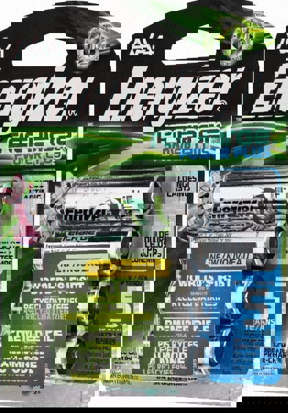 NiMH Rechargeable AA Batteries, 1.2 V, 4/Pack